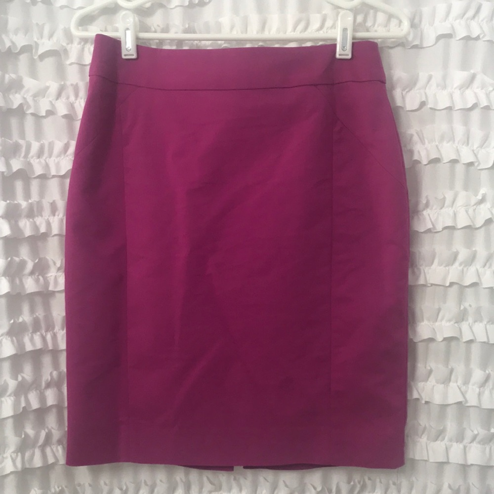 H&M Bright Magenta Pencil Skirt